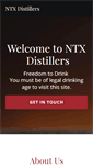 Mobile Screenshot of northtexasdistillers.com